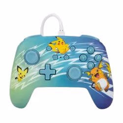 PowerA Enhanced Wired Controller, Gamepad, Nintendo Switch, Nintendo Switch OLED, D-pad, Home button, Menu button, Options bu ...