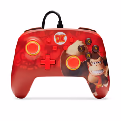 PowerA Enhanced Wired Controller for Nintendo Switch - Donkey Kong Flex, Gamepad, Nintendo Switch, Nintendo Switch OLED, D-pa ...