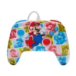 PowerA Enhanced Wired Controller for Nintendo Switch - Mario Hero Reel