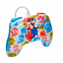 PowerA Enhanced Wired Controller for Nintendo Switch - Mario Hero Reel