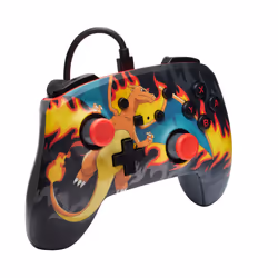 PowerA Wired Controller for Nintendo Switch - Charizard Firestorm
