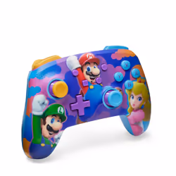 PowerA Enhanced Wireless Controller for Nintendo Switch - Color Splash Heroes