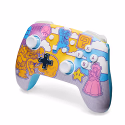 PowerA Enhanced Wireless Controller for Nintendo Switch- Mushroom Kingdom Pop Art - Additional view 4