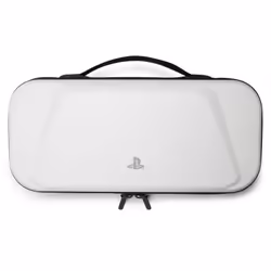 PowerA PSCS0355-01, Cover, Sony, White, Felt, Rubber, Scratch resistant, Zipper