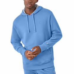 Champion Men's Hoodie  Powerblend  Fleece Striped Sweatshirt for Men Reg. or Big & Tall