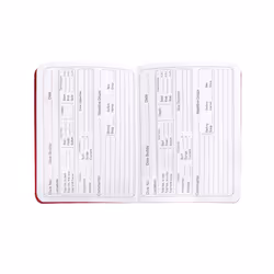 Passport Log Book 40 Pages  30 Logs