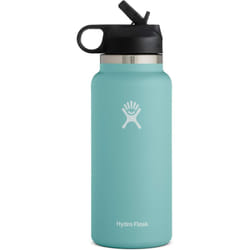 Water Bottle | Straw Lid  |  Outdoor Portable Insulated Cup - Emerald, 40oz