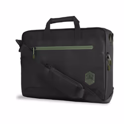 STM STM-117-393P-01 laptop case 40.6 cm (16") Briefcase Black, Green