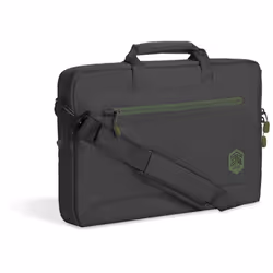 STM STM-117-393P-01 laptop case 40.6 cm (16") Briefcase Black, Green
