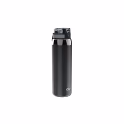 Ion8 Leak Proof 1 litre Sports Water Bottle, Stainless Steel, 1200ml - Grey
