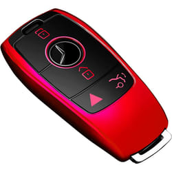 Tukellen for Mercedes Benz Key fob cover,Special Soft TPU Key case Protector compatible with Mercedes Benz 2017-2021 E-class 2018-2021 S-class 2019-2
