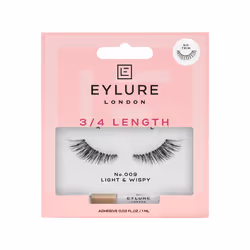 Length False Eyelashes, 009 Black, 1 Pair, Pack of 1