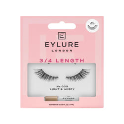 Length False Eyelashes, 009 Black, 1 Pair, Pack of 1