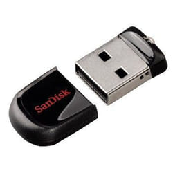 SanDisk 8GB Cruzer Fit USB flash drive USB Type-A 2.0 Black