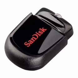 SanDisk 8GB Cruzer Fit USB flash drive USB Type-A 2.0 Black