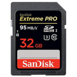 SanDisk 32GB Extreme Pro SDHC UHS-I Class 10