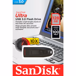 SanDisk Ultra USB flash drive 128 GB USB Type-A 3.2 Gen 1 (3.1 Gen 1) Black - Additional view 8