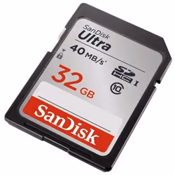 SanDisk 32GB SDHC, UHS-I Class 10