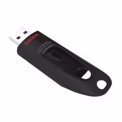 SanDisk ULTRA, 256 GB, USB Type-A, 3.2 Gen 1 (3.1 Gen 1), 100 MB/s, Slide, Black