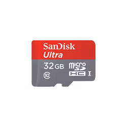 Sandisk Ultra - Flash Memory Card - 32 GB - MicroSDHC UHS-I (SDSQUNC-032G-AN6IA)
