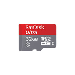 Sandisk Ultra - Flash Memory Card - 32 GB - MicroSDHC UHS-I (SDSQUNC-032G-AN6IA)