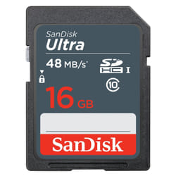 SanDisk ULTRA 16 GB SDHC Class 10
