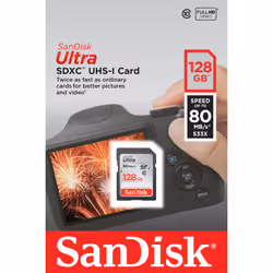 SanDisk Ultra 128 GB SDXC UHS-I Class 10