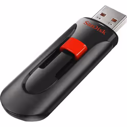 SanDisk Cruzer Glide USB flash drive 256 GB USB Type-A 2.0 Black, Red