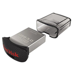 SanDisk Ultra Fit USB flash drive 16 GB USB Type-A 3.2 Gen 1 (3.1 Gen 1) Black