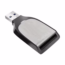 SanDisk Extreme Pro, SDHC, SDXC, Black, Grey, USB 3.2 Gen 1 (3.1 Gen 1), USB, 500 MB/s