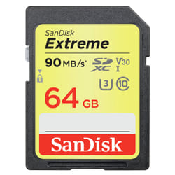 SanDisk Extreme 64 GB SDXC UHS-I Class 10