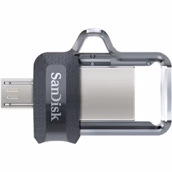 SanDisk 32GB Ultra Dual Drive m3.0 USB flash drive USB Type-A / Micro-USB 3.2 Gen 1 (3.1 Gen 1) Grey