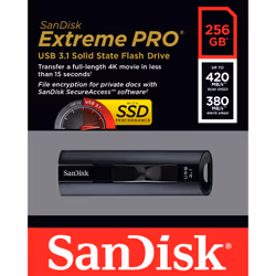 SanDisk Extreme Pro USB flash drive 256 GB USB Type-A 3.2 Gen 1 (3.1 Gen 1) Black - Additional view 7
