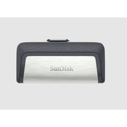 SanDisk SDDDC2-256G-A46 USB flash drive 256 GB USB Type-A / USB Type-C 3.2 Gen 1 (3.1 Gen 1) Grey, Silver