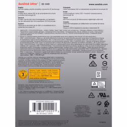 SanDisk Ultra 3D 500 GB 2.5" Serial ATA III
