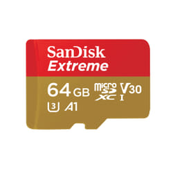 SanDisk Extreme 64 GB MicroSDXC UHS-I Class 10