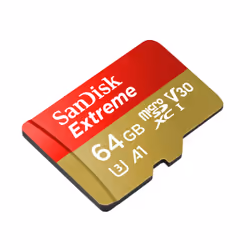 SanDisk Extreme 64 GB MicroSDXC UHS-I Class 10