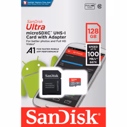 SanDisk Ultra 128 GB MicroSDXC UHS-I Class 10