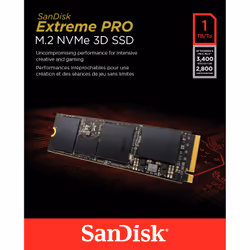 SanDisk Extreme PRO 1 TB M.2 PCI Express 3.0 NVMe