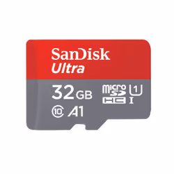 SanDisk Ultra, 32 GB, MicroSDHC, Class 10, UHS-I, 98 MB/s, Shock resistant, Splash proof, Temperature proof