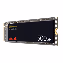 SanDisk ExtremePRO, 500 GB, M.2, 3400 MB/s