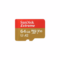 64GB Extreme Plus MicroSD UHS I Card