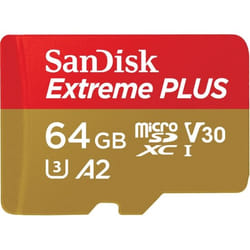 SanDisk 64GB Extreme Plus microSDXC Class 10