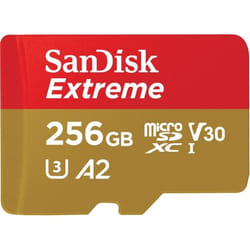 SanDisk 256GB Extreme microSDXC Class 10