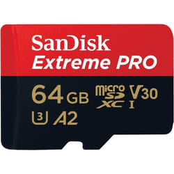 SanDisk 64GB Extreme Pro microSDXC Class 10
