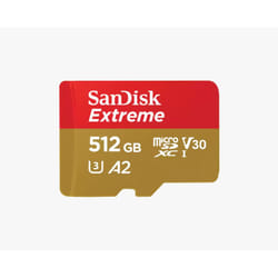 SanDisk Extreme 512 GB MicroSDXC UHS-I Class 3