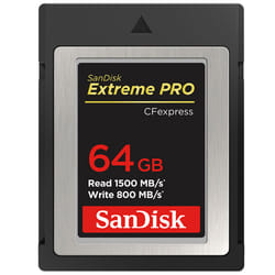 SanDisk Extreme Pro 64 GB CFast 2.0