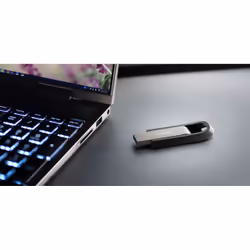 SanDisk Extreme Go USB flash drive 256 GB USB Type-A 3.2 Gen 1 (3.1 Gen 1) Stainless steel - Additional view 6