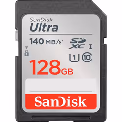 SanDisk 128GB Ultra UHS I SDXC