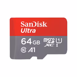 SanDisk MicroSD Ultra UHS-I 140MB/s (SDSQUAC) Flash Memory Card 64GB